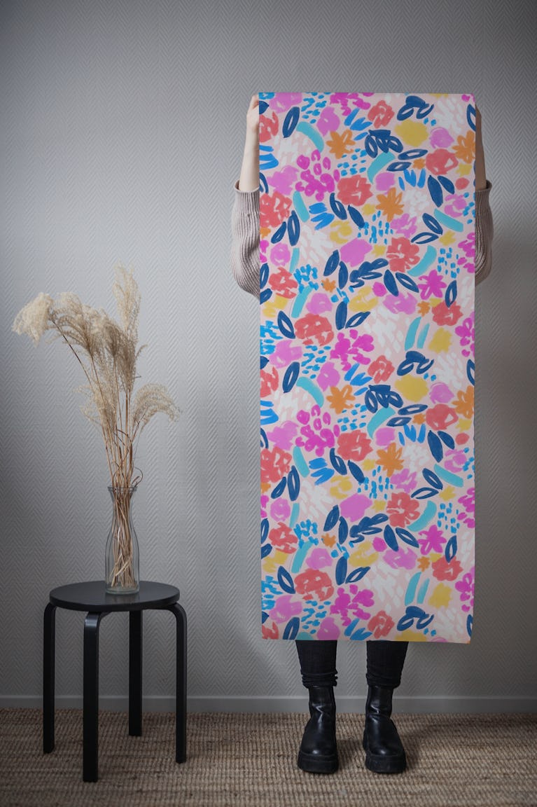Floral Confetti wallpaper roll