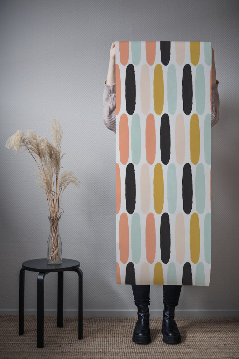 Scandi wallpaper decor wallpaper roll