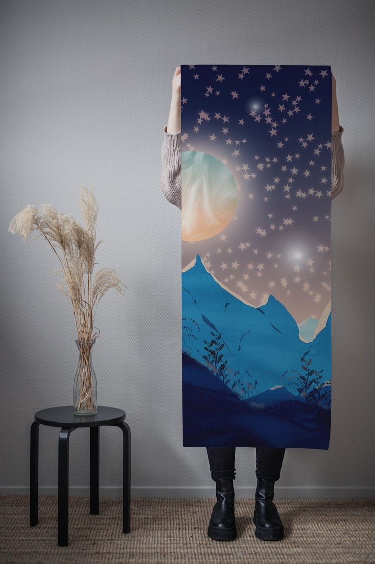 Winter Night wallpaper roll
