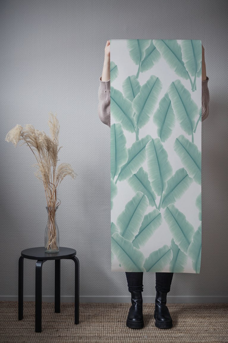 Tropical Banana Leaves 1 wallpaper roll