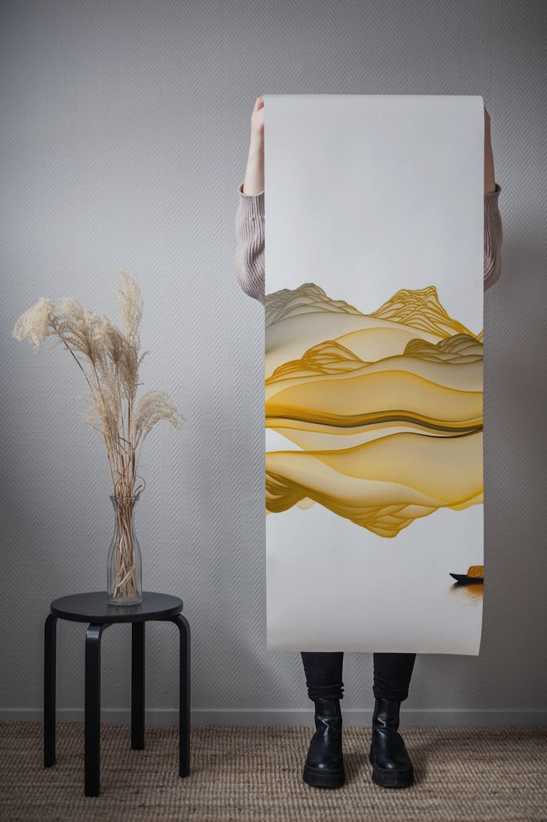 Abstract inc landscape wallpaper roll
