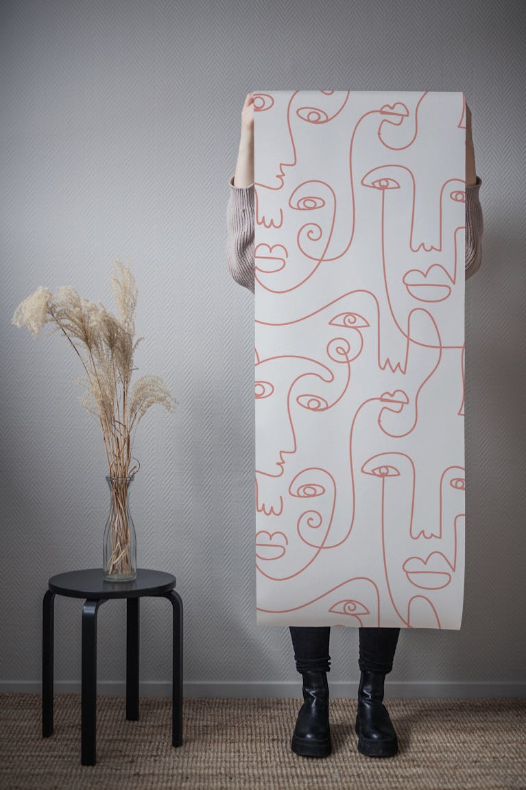 Picasso Inspired Art Nude wallpaper roll