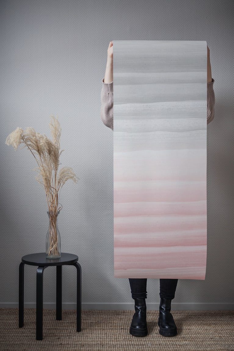 Blush Watercolor Abstract 1 wallpaper roll