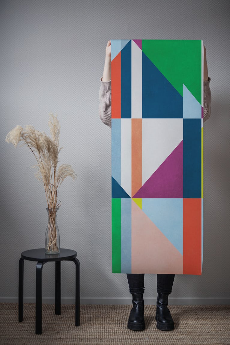 Geometric Concept 31 wallpaper roll