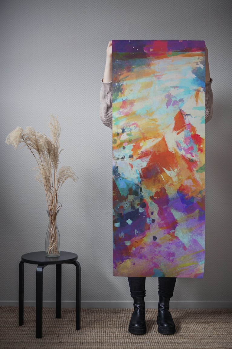 Multiple Brushstrokes 5 wallpaper roll
