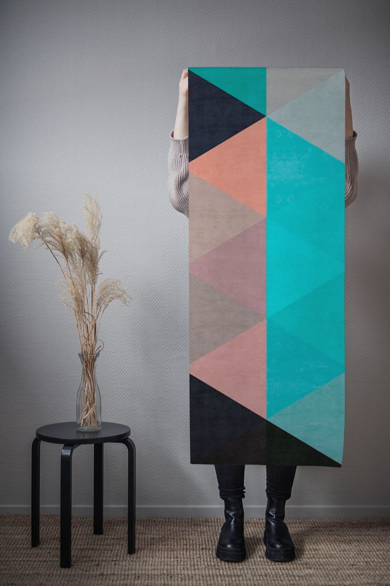 Colorful geometry 03 wallpaper roll