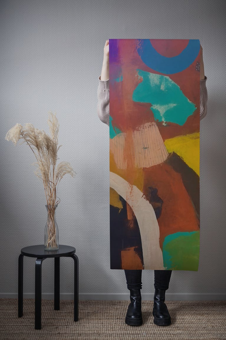 Colorful Rustic 1 wallpaper roll
