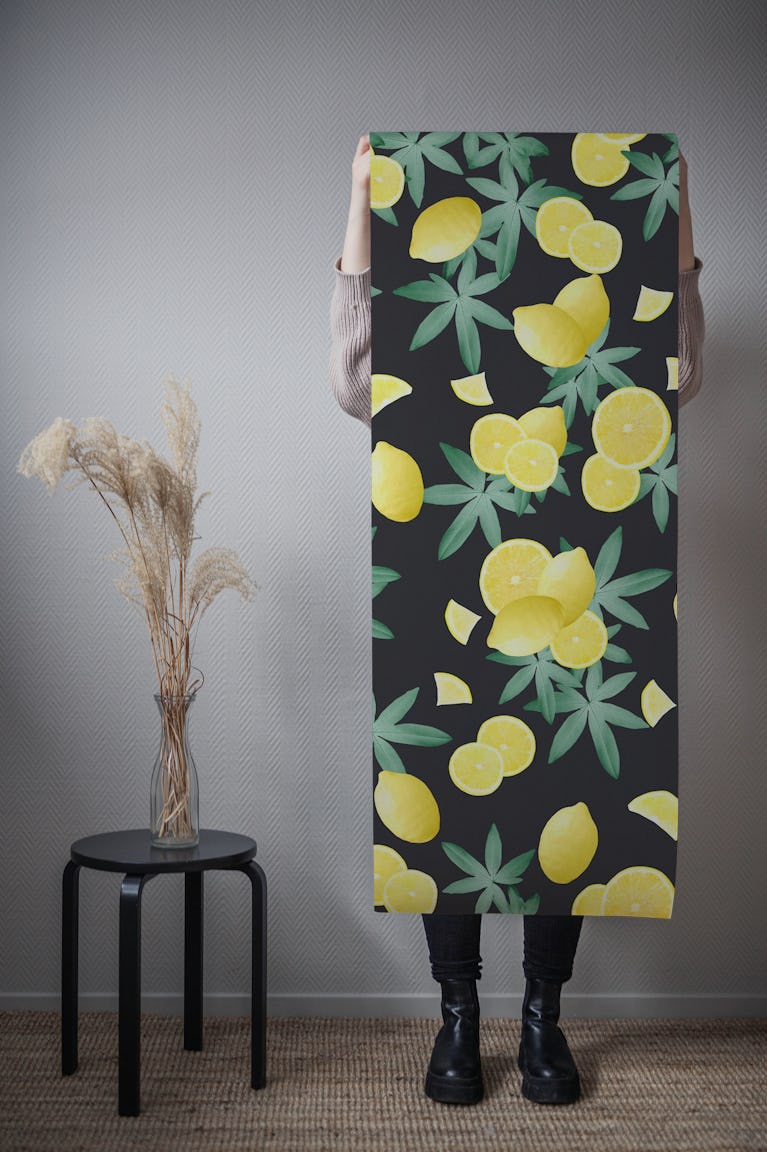 Lemon Twist Vibes 5 wallpaper roll
