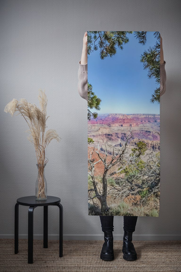 Overlooking Grand Canyon wallpaper roll