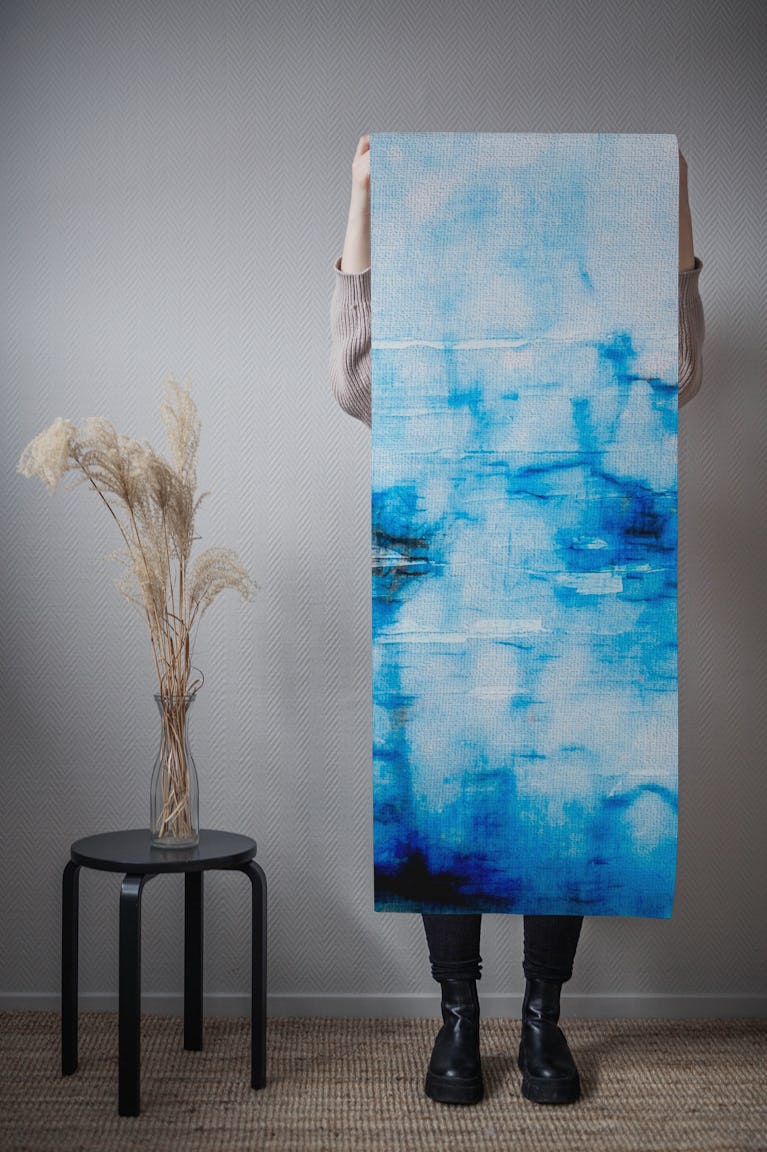 Watercolor Textile wallpaper roll
