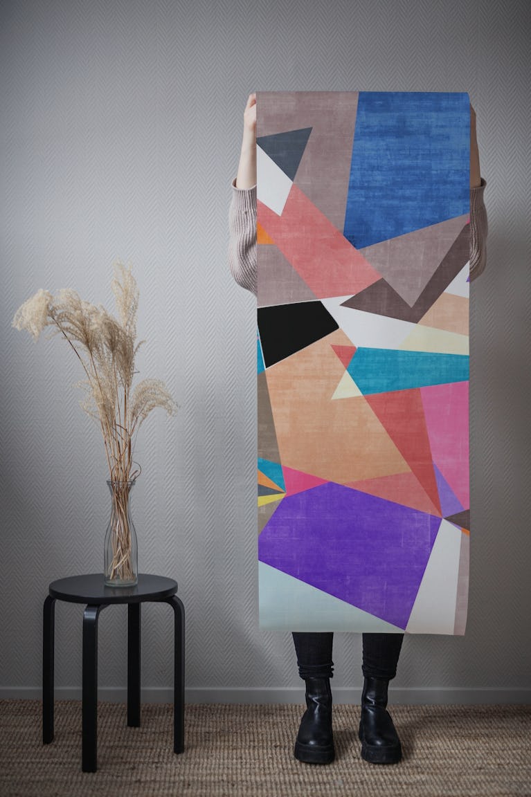 The Geometric Dance 2 In wallpaper roll