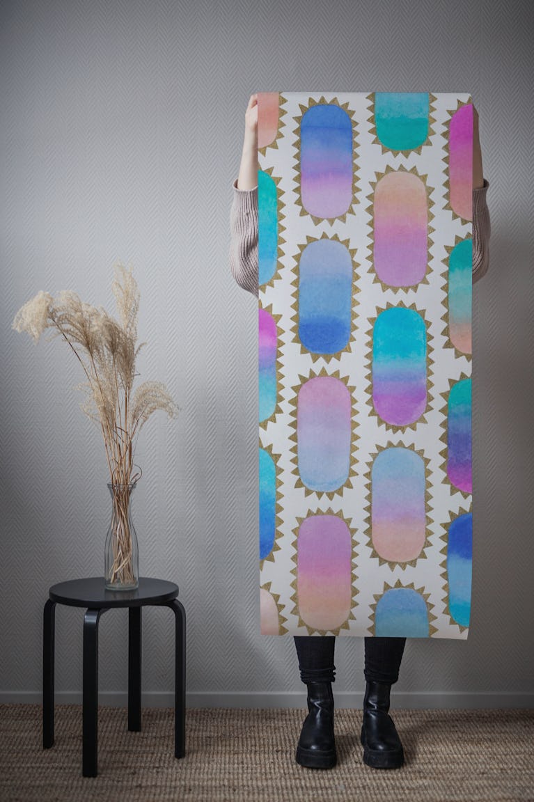 Dusk and dawn wallpaper roll