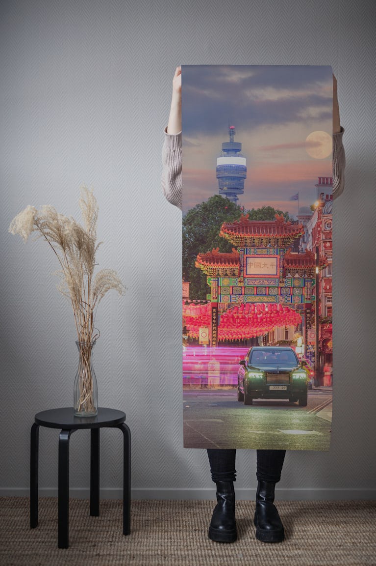 The Boss at Chinatown wallpaper roll