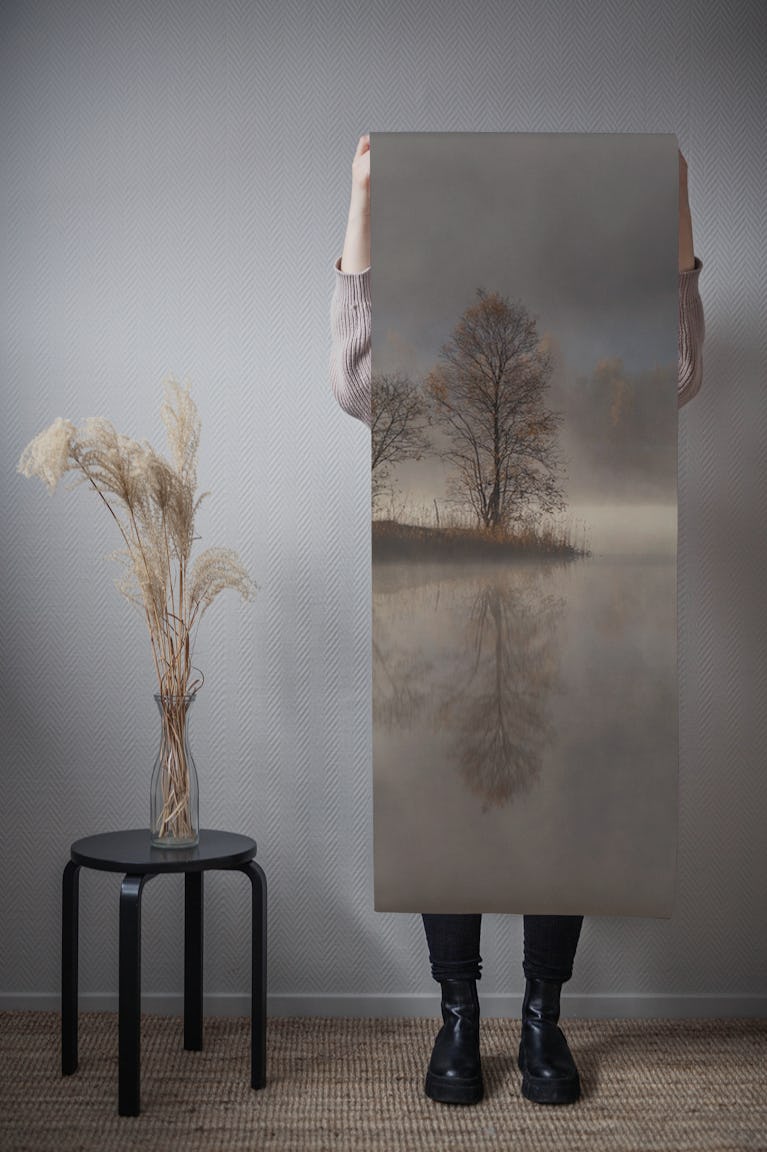 October morning wallpaper roll