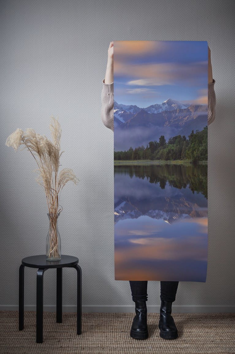 Lake Matheson wallpaper roll
