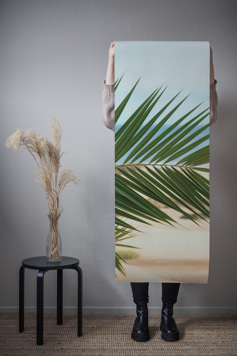 Palm Ocean Beach Dream 2 wallpaper roll