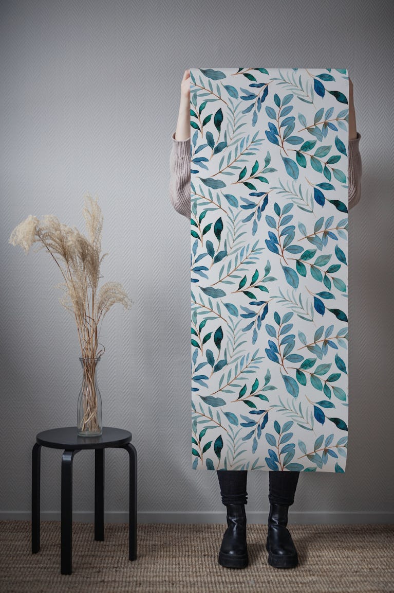 Botanical pattern 4 wallpaper roll