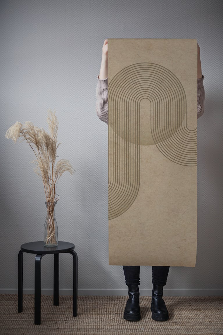 Japanese Paper Lines wallpaper roll