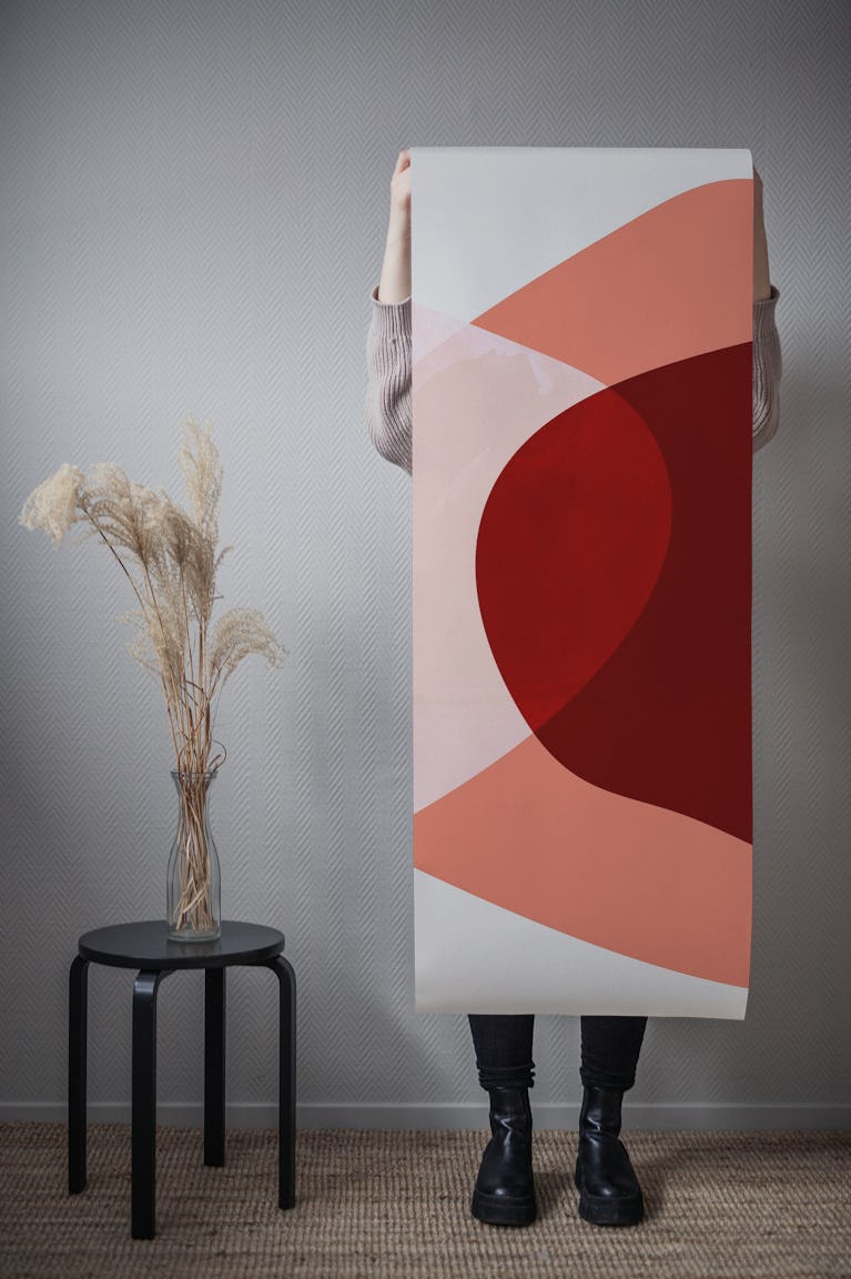 Monochrome Mid-Century Minimalism wallpaper roll
