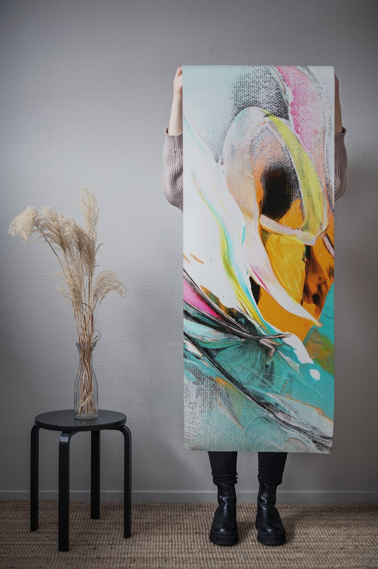 Summer Fun Acrylic Art wallpaper roll