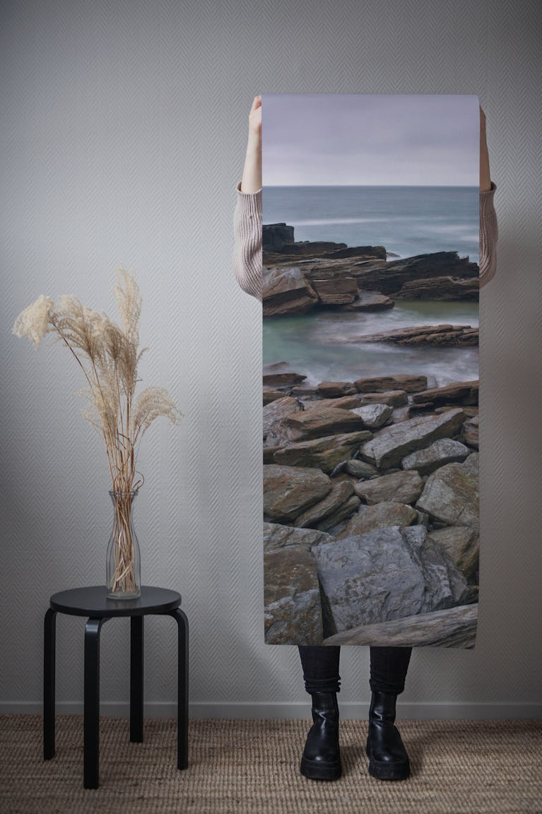 Trebarwith Strand wallpaper roll