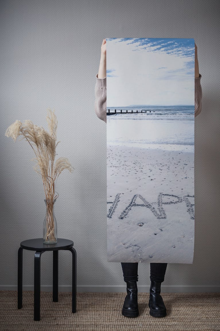 Happy Beach wallpaper roll