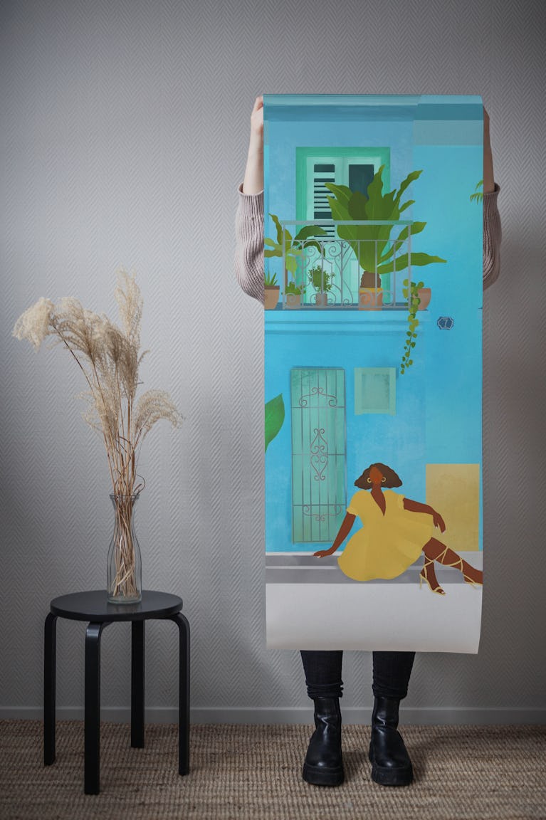 Cuba wallpaper roll