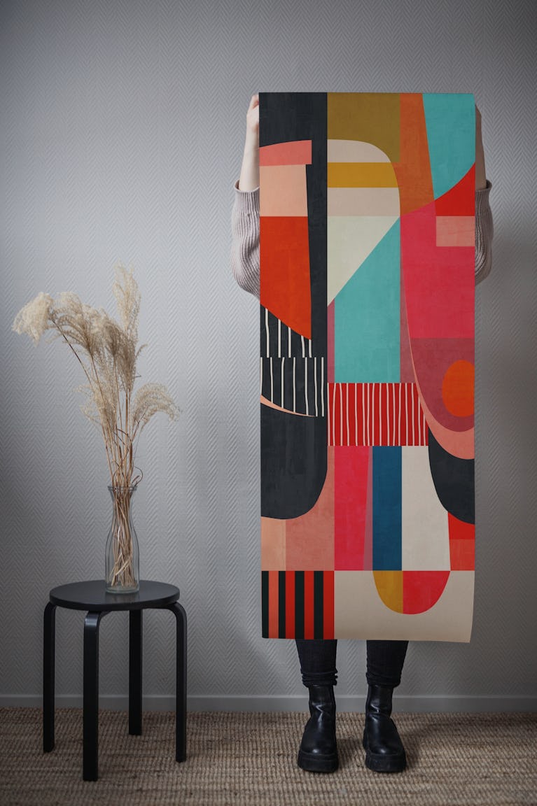 Mid Century Modern 5 wallpaper roll