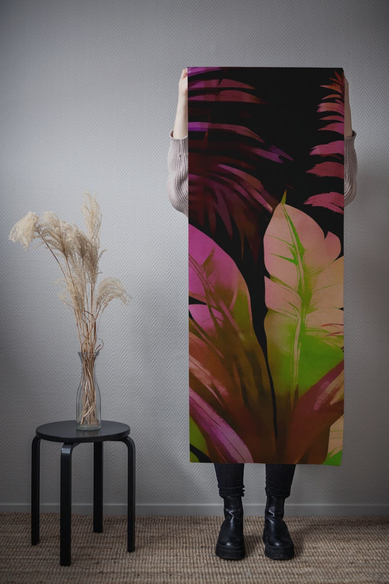 Floral Jungle Leaf Dream wallpaper roll