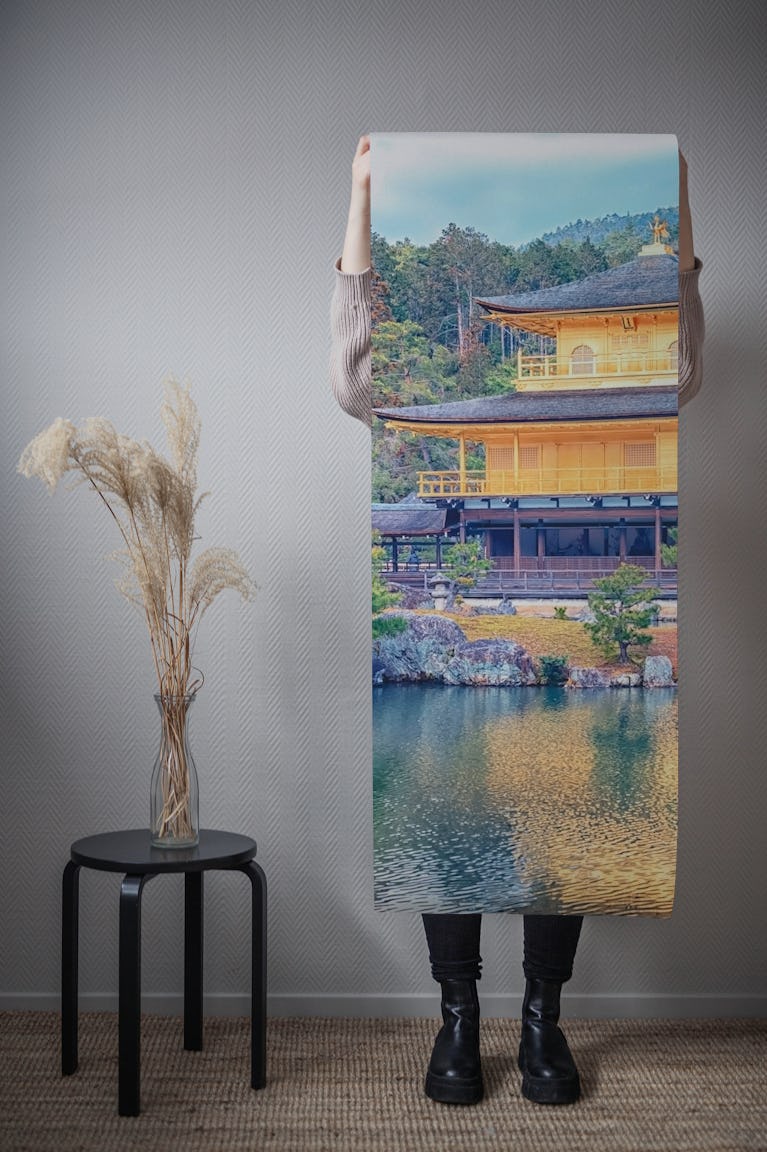 Kinkaku-ji Temple wallpaper roll