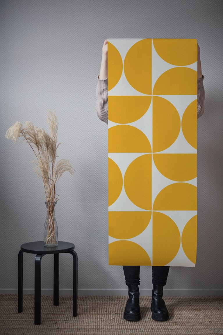 Mid-Century Modern Pattern No26 wallpaper roll