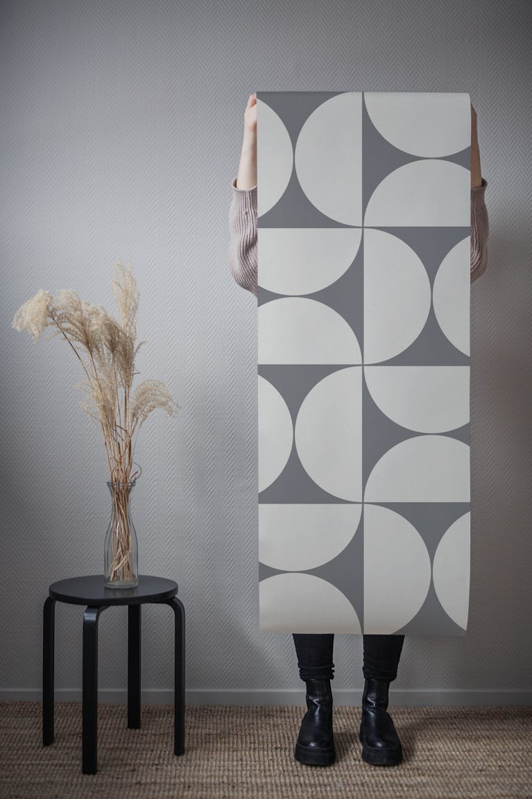 Mid-Century Modern Pattern No23 wallpaper roll