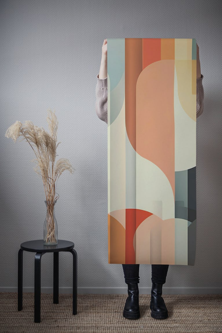 Overlapping Parts 25 wallpaper roll
