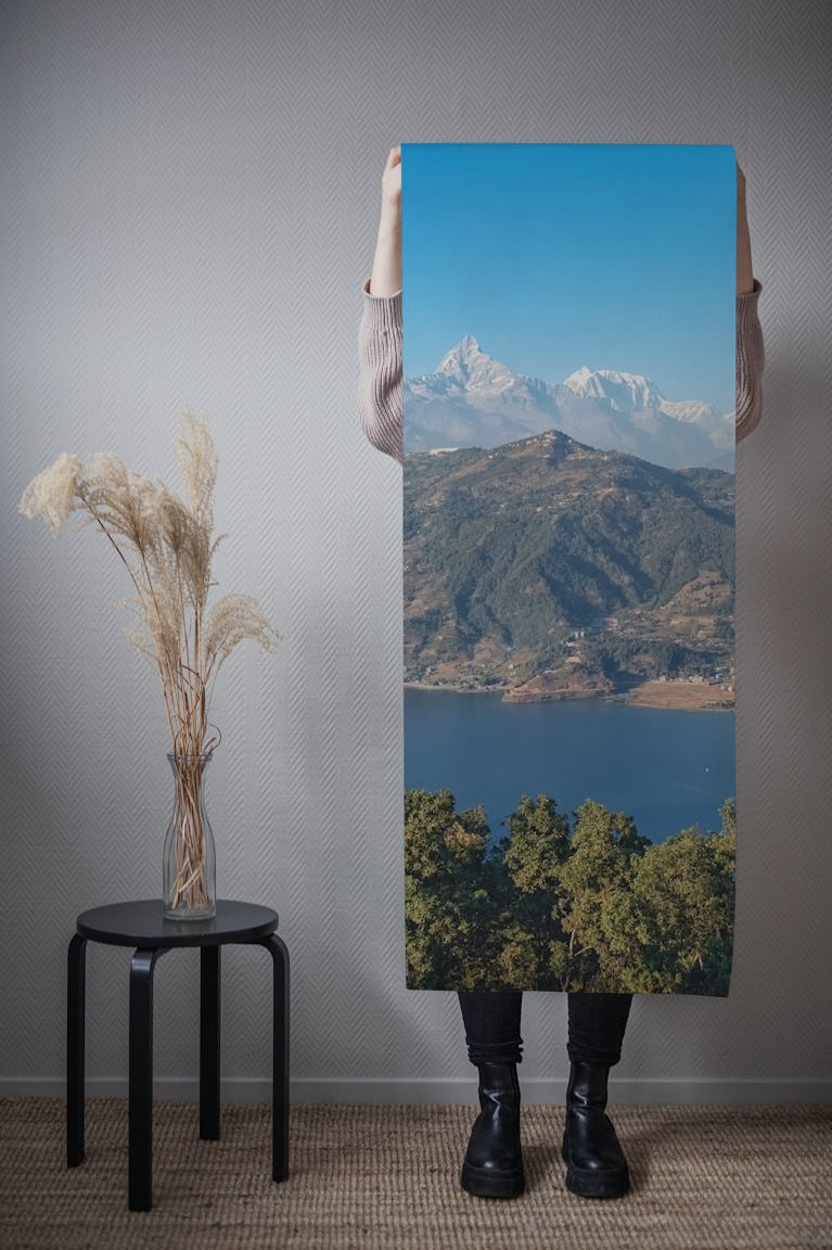 Pokhara Landscape wallpaper roll