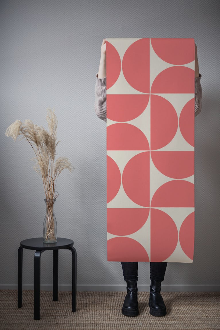 Mid-Century Modern Pattern No45 wallpaper roll