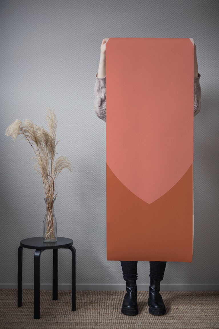 Warm Earthy Abstraction wallpaper roll