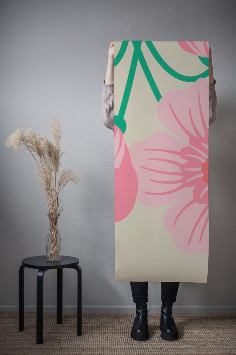 Blossom Serenity Chic wallpaper roll