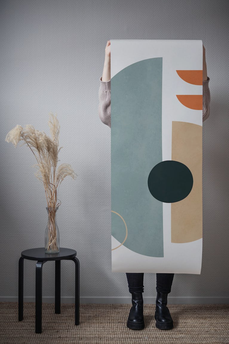 Modern Geometric Decor wallpaper roll