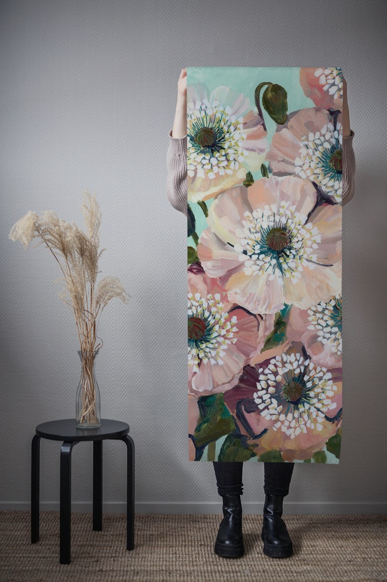 Achara bouquet wallpaper roll