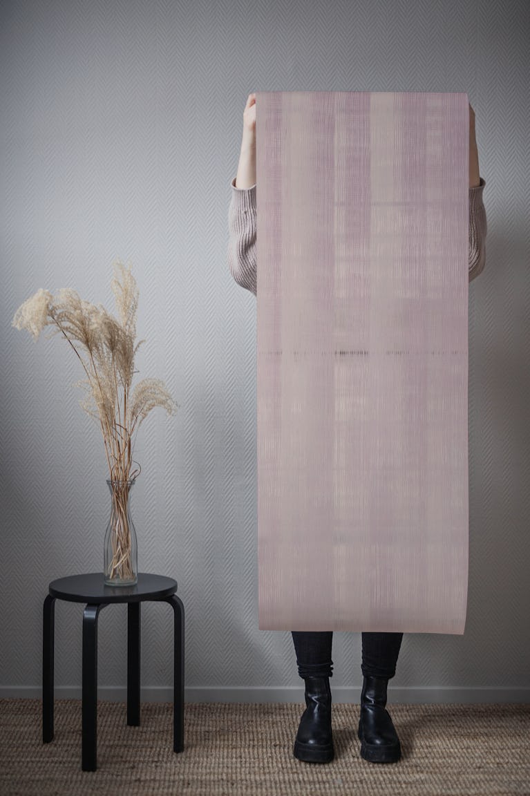 Lavender Silk Hand-Drawn wallpaper roll