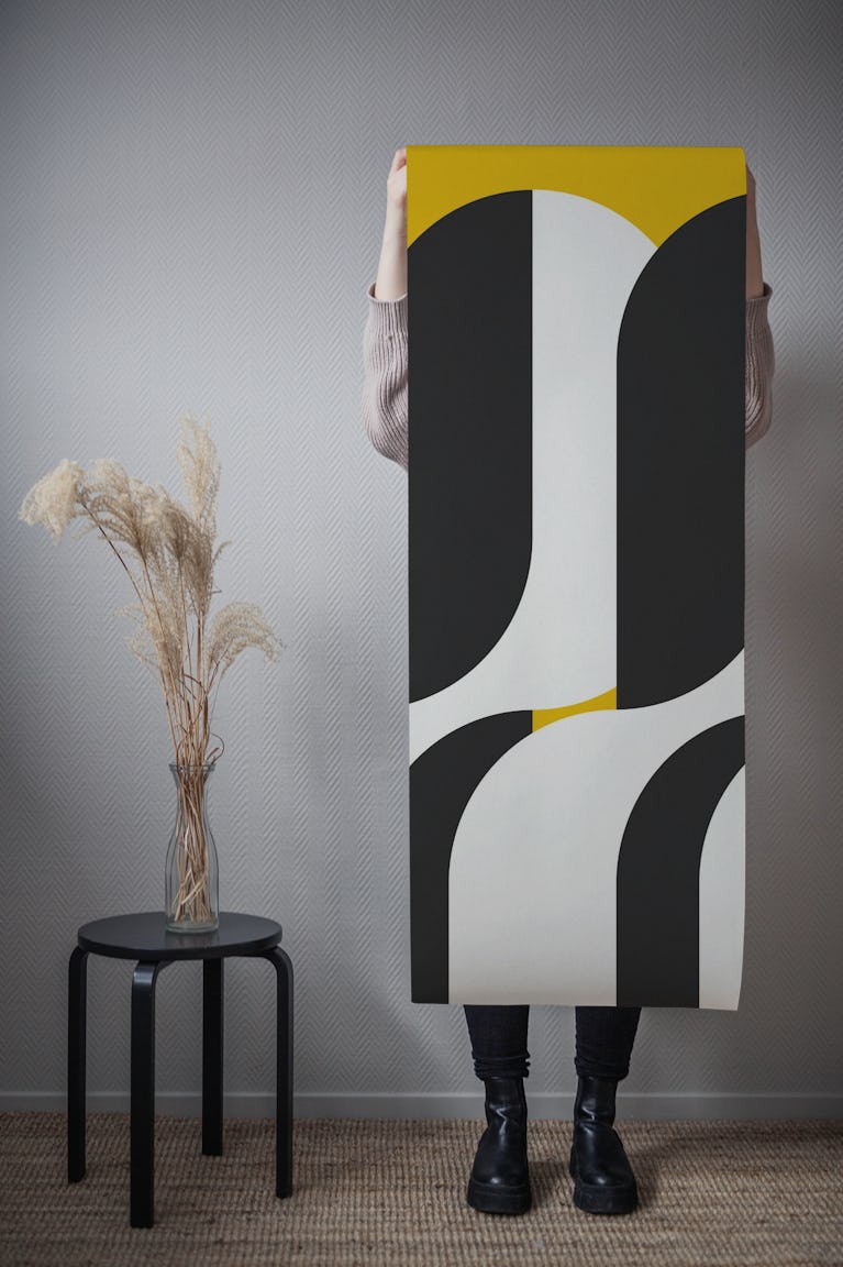 Art Deco Monochrome wallpaper roll