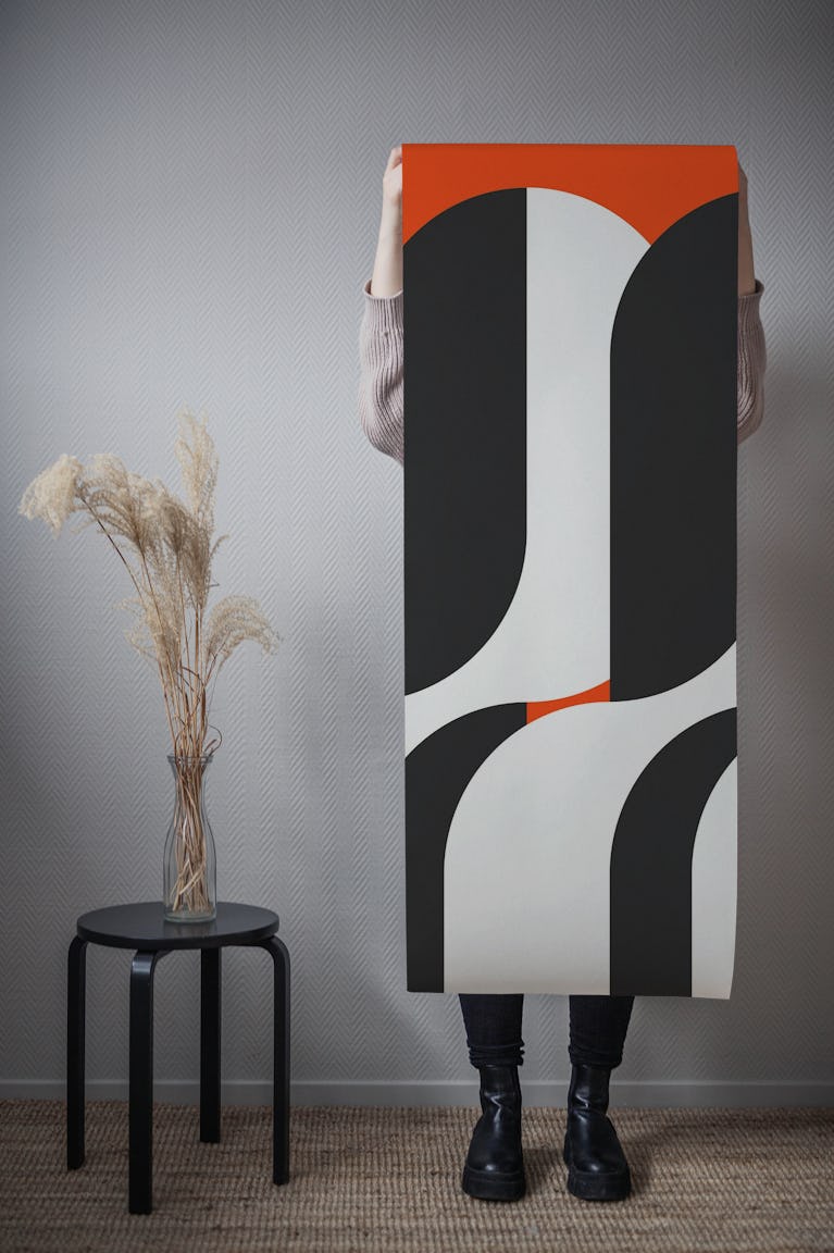 Modern Art Geometric Vibes wallpaper roll