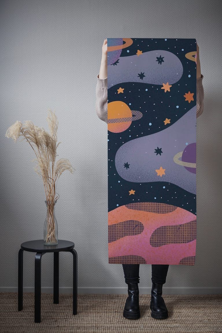 Cosmos III wallpaper roll