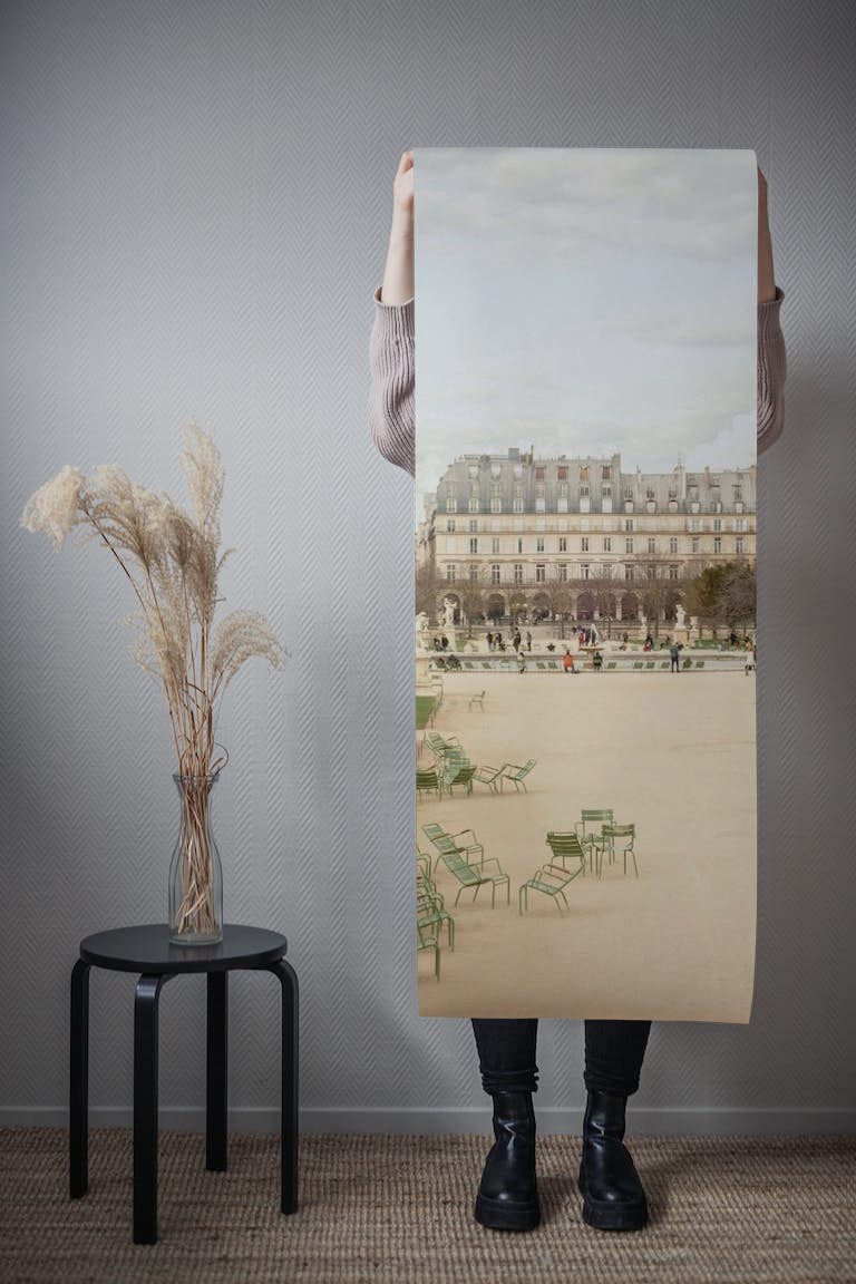 Paris Tuileries View tapetit roll