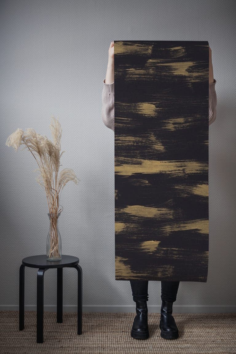 Brushstrokes Abstract 3 wallpaper roll