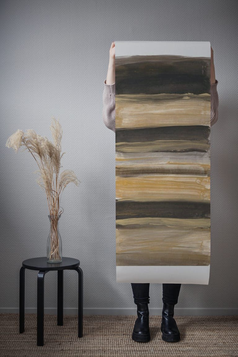 Abstract Brushstrokes 2 wallpaper roll