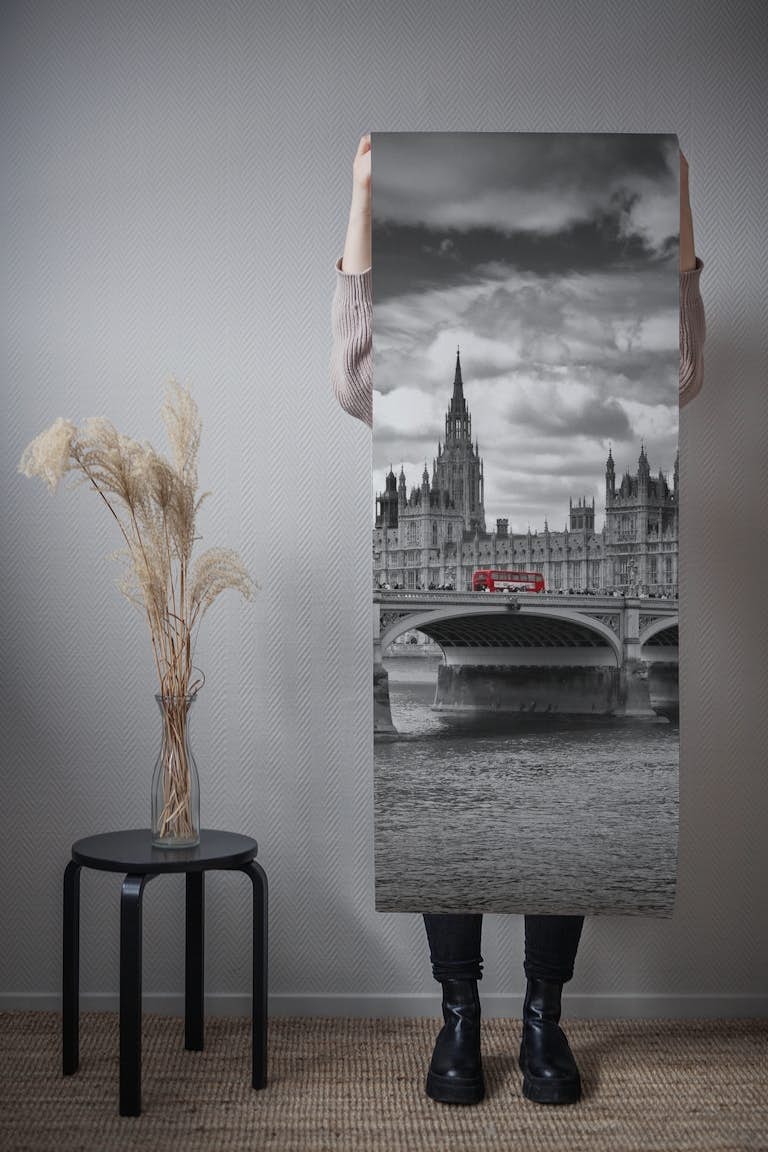 LONDON Westminster Bridge wallpaper roll