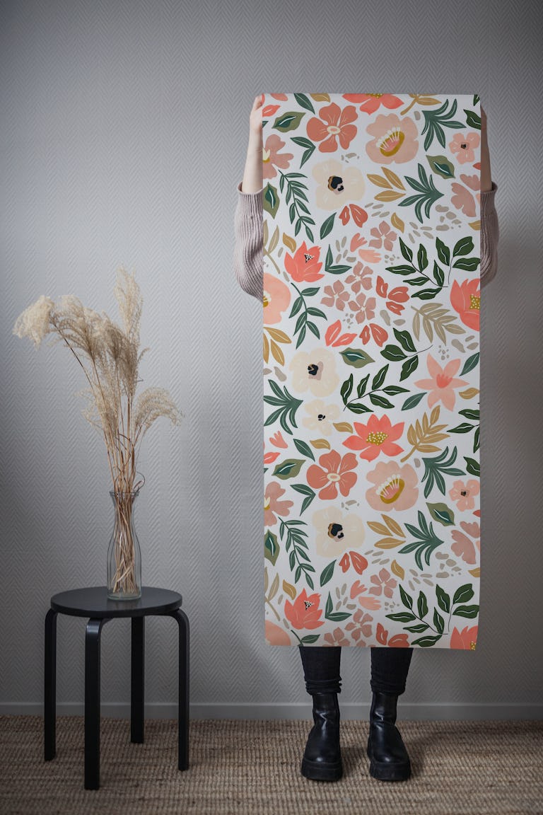 Botanical Garden Charm wallpaper roll