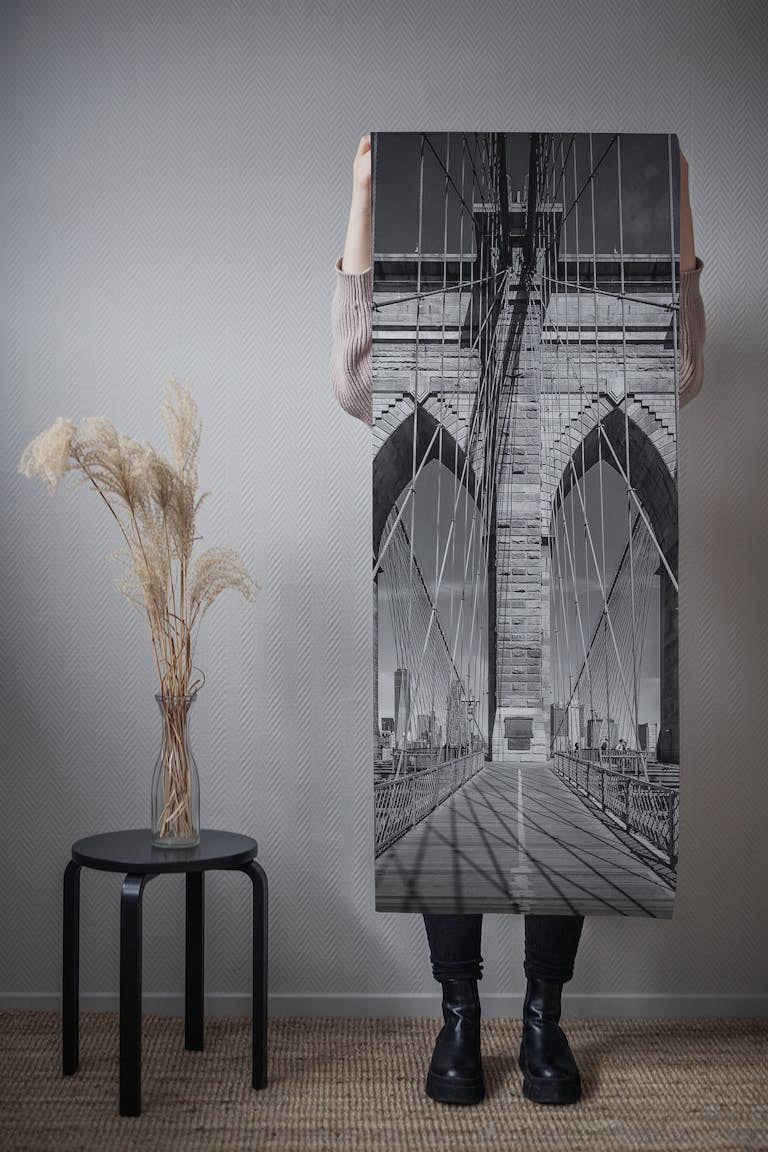 NYC Brooklyn Bridge wallpaper roll
