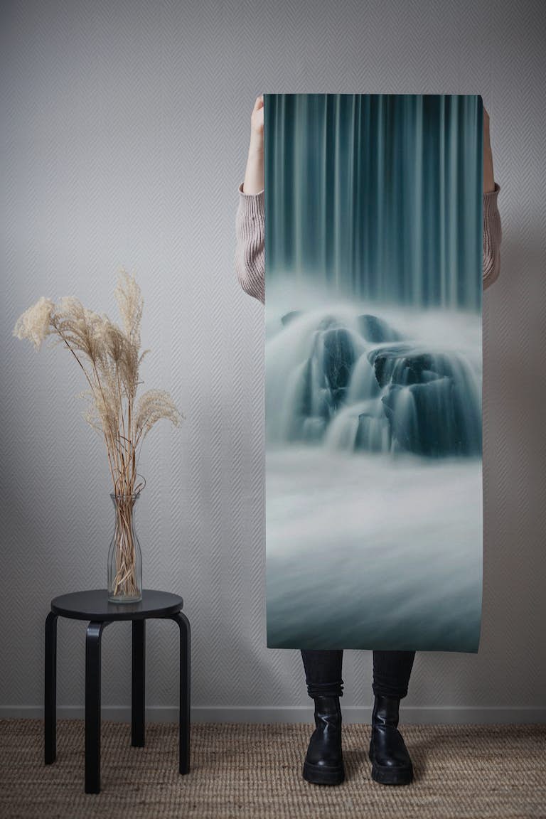 Icy Falls wallpaper roll